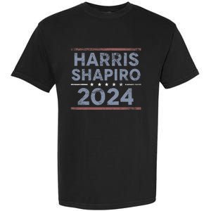 Harris Shapiro 2024 Kamala Harris Josh Shapiro Garment-Dyed Heavyweight T-Shirt