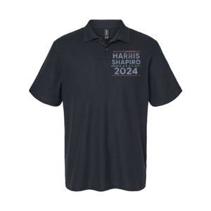 Harris Shapiro 2024 Kamala Harris Josh Shapiro Softstyle Adult Sport Polo