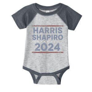 Harris Shapiro 2024 Kamala Harris Josh Shapiro Infant Baby Jersey Bodysuit