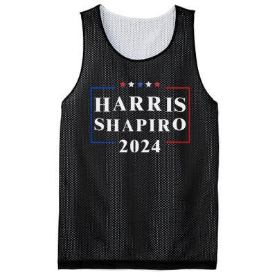 Harris Shapiro 2024 President Election Vp Josh Shapiro Mesh Reversible Basketball Jersey Tank