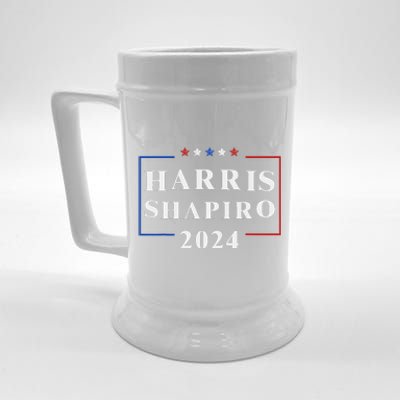 Harris Shapiro 2024 President Election Vp Josh Shapiro Beer Stein