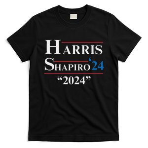 Harris Shapiro 2024 President Election Vp Josh Shapiro T-Shirt