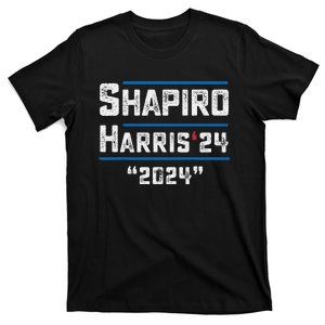 Harris Shapiro 2024 President Election Vp Josh Shapiro T-Shirt