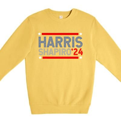 Harris Shapiro 2024 President Election Premium Crewneck Sweatshirt