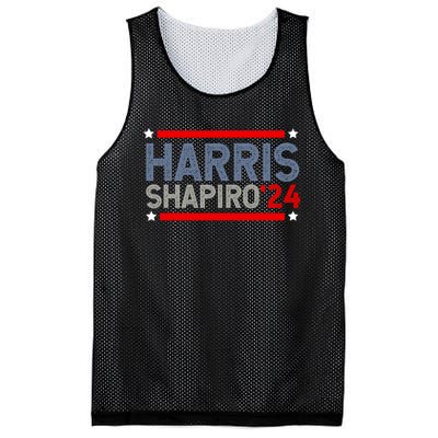 Harris Shapiro 2024 President Election Mesh Reversible Basketball Jersey Tank