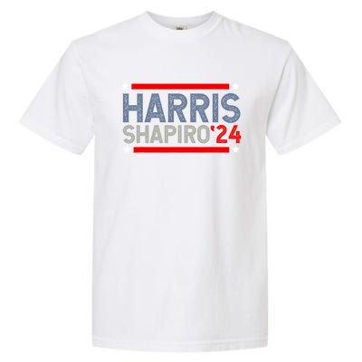 Harris Shapiro 2024 President Election Garment-Dyed Heavyweight T-Shirt