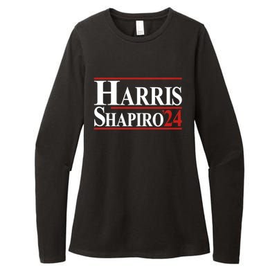 Harris Shapiro 24 Retro Vintage Style Harris 2024 Retro Vintage Womens CVC Long Sleeve Shirt