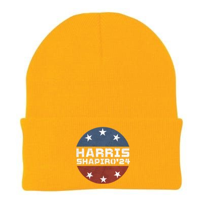 Harris Shapiro 2024 Vintage President Campaign Kamala Harris Knit Cap Winter Beanie