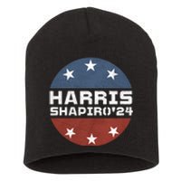 Harris Shapiro 2024 Vintage President Campaign Kamala Harris Short Acrylic Beanie