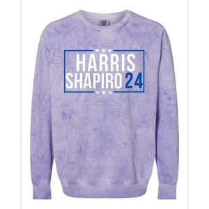 Harris Shapiro 2024 Kamala Harris 2024 Kamala Harris 2024 President Harris 2024 Colorblast Crewneck Sweatshirt