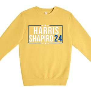 Harris Shapiro 2024 Kamala Harris 2024 Kamala Harris 2024 President Harris 2024 Premium Crewneck Sweatshirt