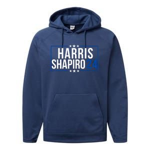 Harris Shapiro 2024 Kamala Harris 2024 Kamala Harris 2024 President Harris 2024 Performance Fleece Hoodie