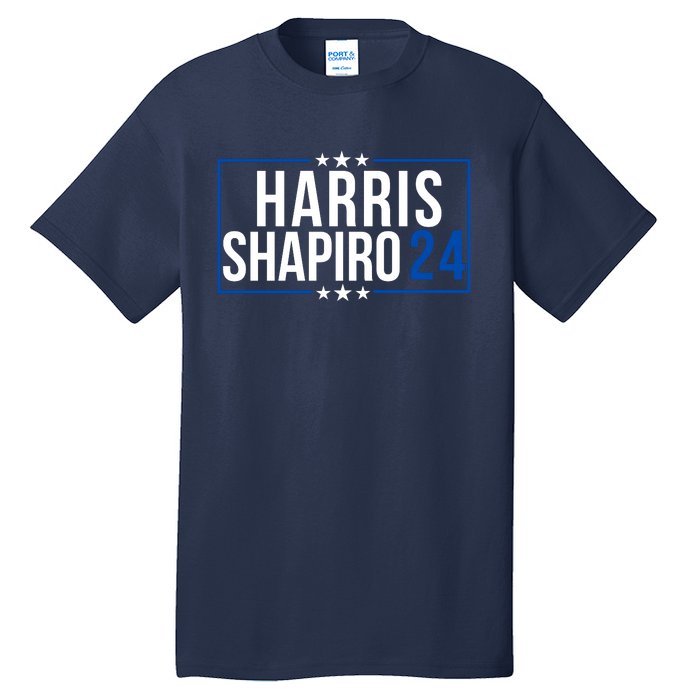 Harris Shapiro 2024 Kamala Harris 2024 Kamala Harris 2024 President Harris 2024 Tall T-Shirt