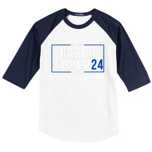 Harris Shapiro 2024 Kamala Harris 2024 Kamala Harris 2024 President Harris 2024 Baseball Sleeve Shirt