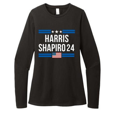 Harris Shapiro 2024 Kamala Harris 2024 President Harris 2024 Elect Kamala 2024 Womens CVC Long Sleeve Shirt