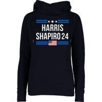 Harris Shapiro 2024 Kamala Harris 2024 President Harris 2024 Elect Kamala 2024 Womens Funnel Neck Pullover Hood