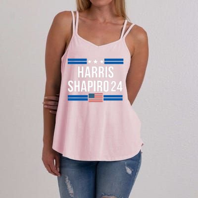 Harris Shapiro 2024 Kamala Harris 2024 President Harris 2024 Elect Kamala 2024 Women's Strappy Tank