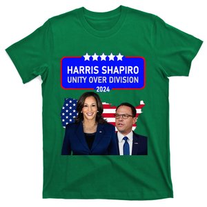 Harris Shapiro 2024! Unity Over Division! Kamala Harris 2024 T-Shirt