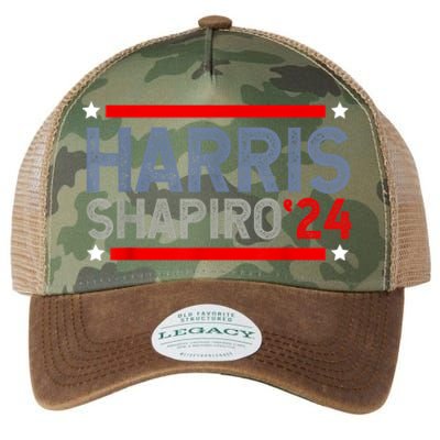 Harris Shapiro 2024 President Election Legacy Tie Dye Trucker Hat