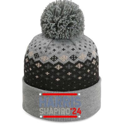 Harris Shapiro 2024 President Election The Baniff Cuffed Pom Beanie