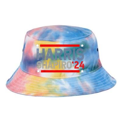 Harris Shapiro 2024 President Election Tie Dye Newport Bucket Hat