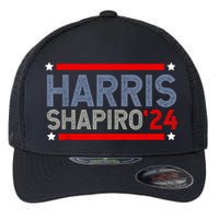 Harris Shapiro 2024 President Election Flexfit Unipanel Trucker Cap