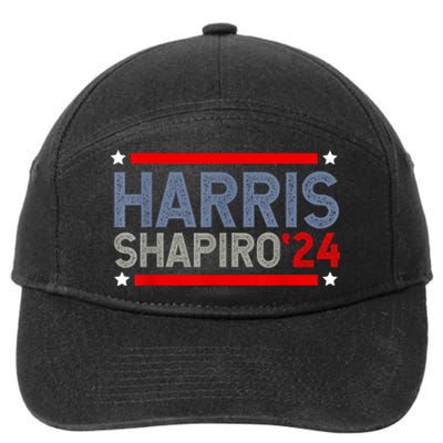 Harris Shapiro 2024 President Election 7-Panel Snapback Hat