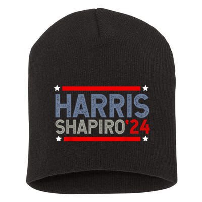 Harris Shapiro 2024 President Election Short Acrylic Beanie