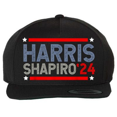 Harris Shapiro 2024 President Election Wool Snapback Cap