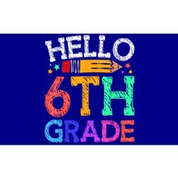 Hello Sixth 6Th Grade Back To School Students Teachers Gift Bumper Sticker