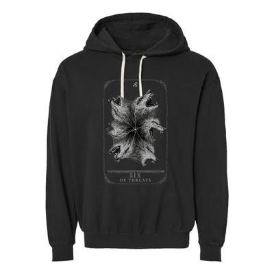 Hunt: Showdown 6th Anniversary Six Of Threats Garment-Dyed Fleece Hoodie
