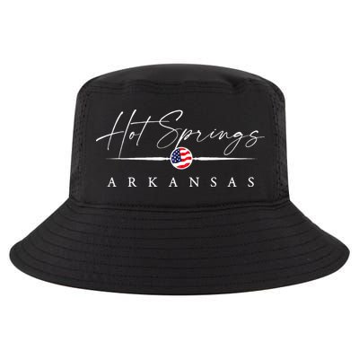 Hot Springs Arkansas Cool Comfort Performance Bucket Hat