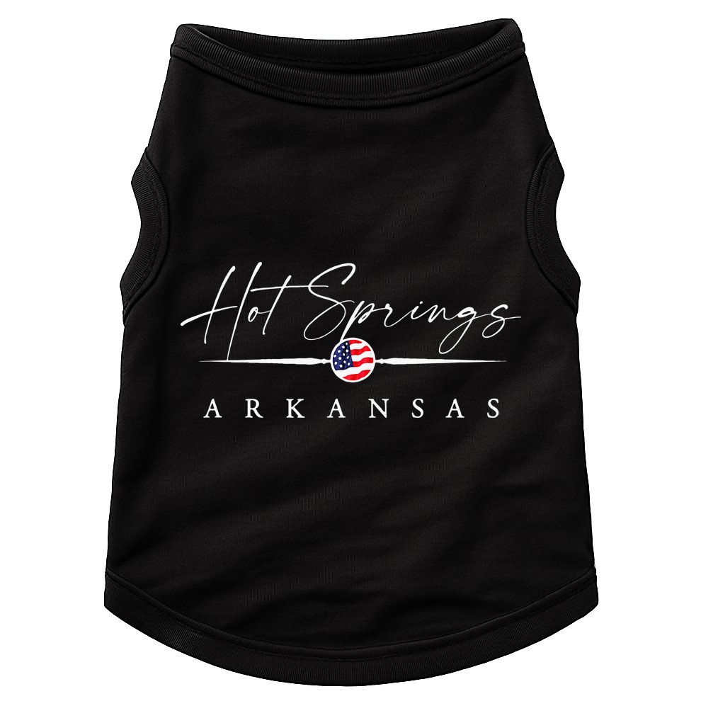 Hot Springs Arkansas Doggie Tank