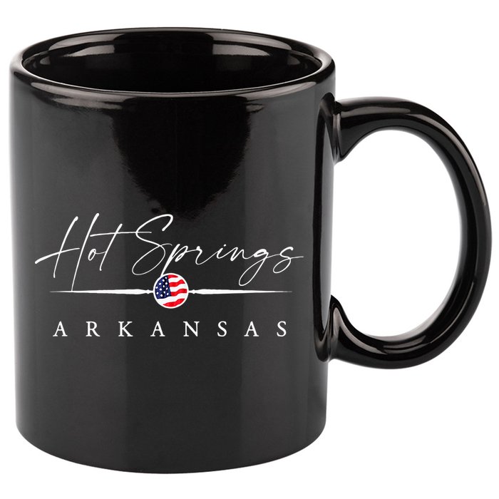 Hot Springs Arkansas 11oz C Handle Ceramic Mug