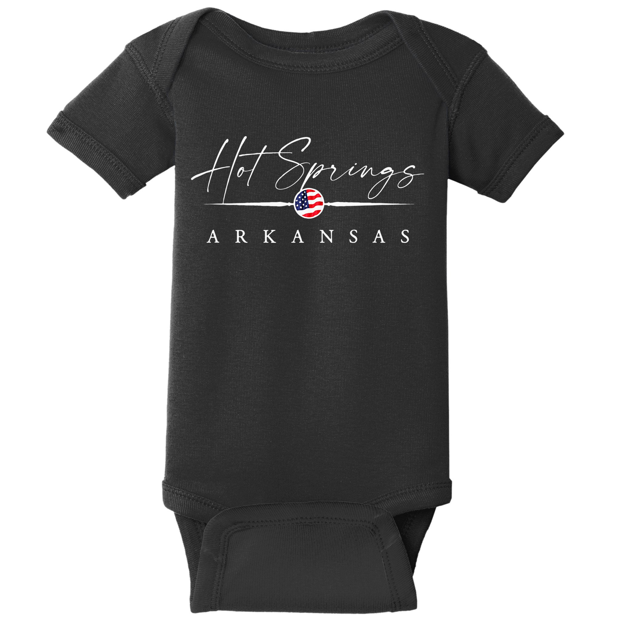 Hot Springs Arkansas Baby Bodysuit