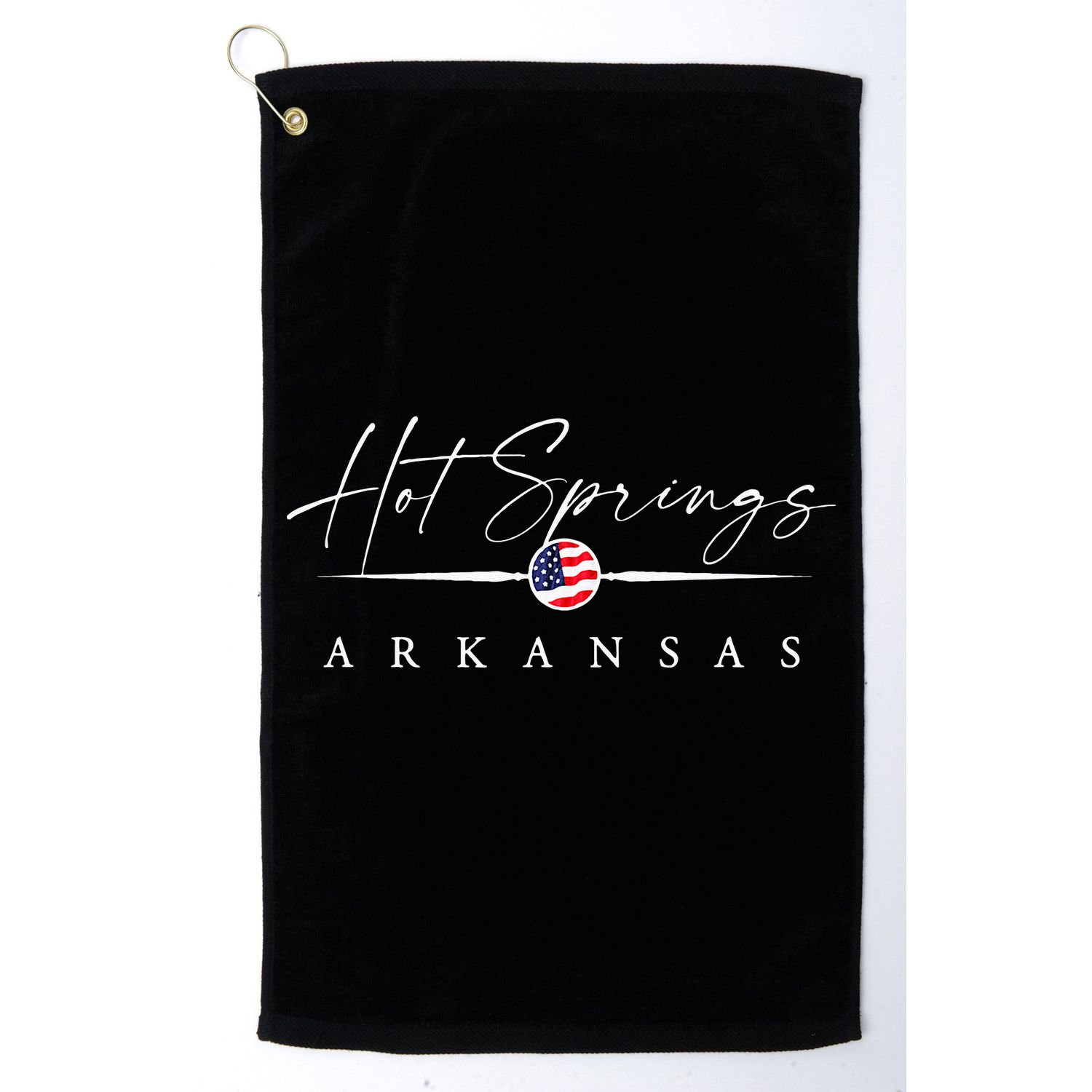Hot Springs Arkansas Golf Towel