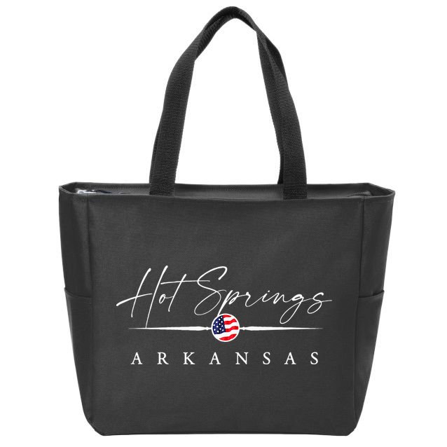 Hot Springs Arkansas Zip Tote Bag