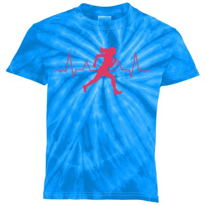 Hobby Sprinter Athletics Track And Field Running Meaningful Gift Kids Tie-Dye T-Shirt