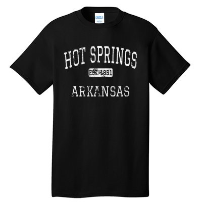 Hot Springs Arkansas AR Vintage Tall T-Shirt