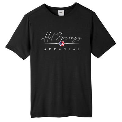 Hot Springs Arkansas Tall Fusion ChromaSoft Performance T-Shirt