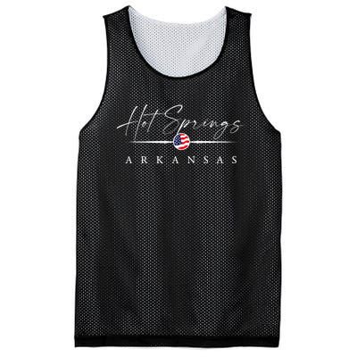 Hot Springs Arkansas Mesh Reversible Basketball Jersey Tank