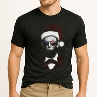 Hipster Santa Abraham Lincoln Cooling Performance Crew T-Shirt