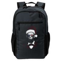 Hipster Santa Abraham Lincoln Backpack