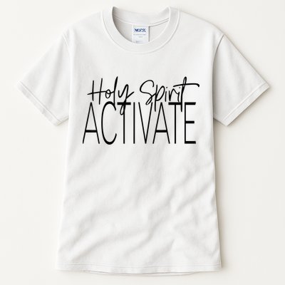 Holy Spirit Activate Western Jesus Lover Christian Religious Tall T-Shirt