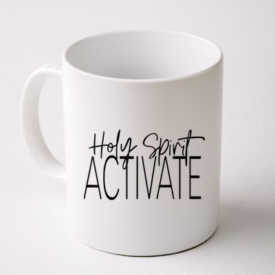 Holy Spirit Activate Western Jesus Lover Christian Religious Mug