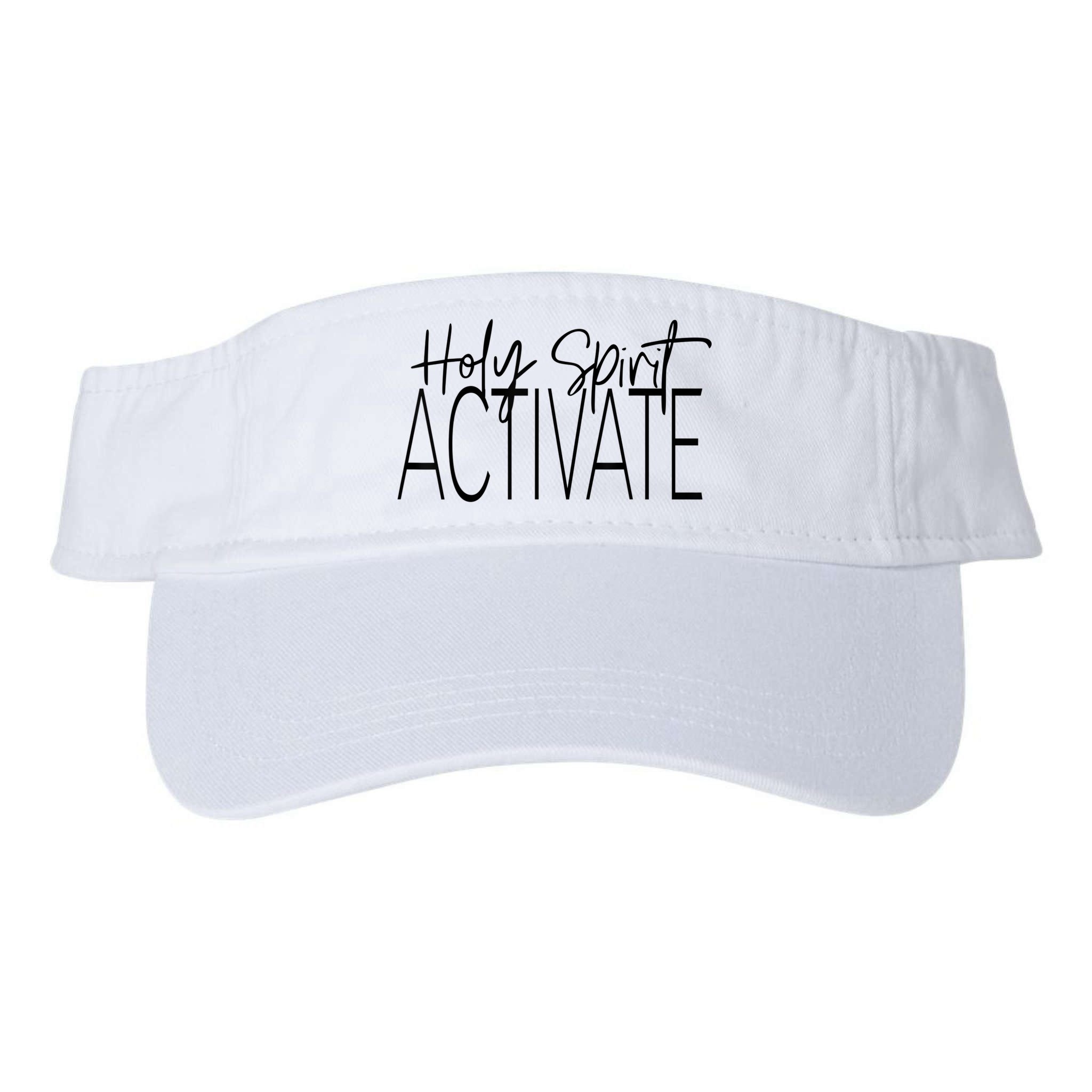 Holy Spirit Activate Western Jesus Lover Christian Religious Visor