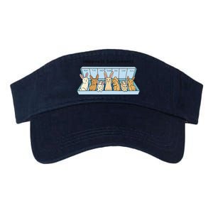 Happiness Supplements Adorable Bunny Daily Dose Of Cuteness Valucap Bio-Washed Visor