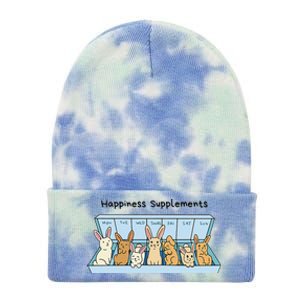 Happiness Supplements Adorable Bunny Daily Dose Of Cuteness Tie Dye 12in Knit Beanie