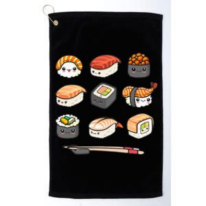 Happy Sushi Anime Kawaii Set Japanese Food Lover Otaku Manga  Platinum Collection Golf Towel