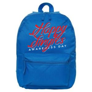 Happy Single Awareness Day For Single People Meaningful Gift 16 in Basic Backpack